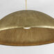 Kelly Wearstler Utopia LED 48 inch Gild Sculpted Pendant Ceiling Light
