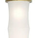 Kane 1 Light 5 inch Celadon with Modern Brass Pendant Ceiling Light