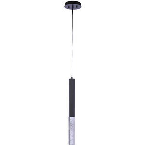 Cypress 1 Light 5 inch Black Pendant Ceiling Light