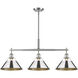 Yep Orwell Island Light Ceiling Light in Pewter, Chrome