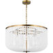 Christiane Lemieux Bellecour 8 Light 24 inch Vintage Gild Chandelier Ceiling Light