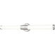 Warwick LED 32.5 inch Brushed Nickel Bath Vanity Wall Light