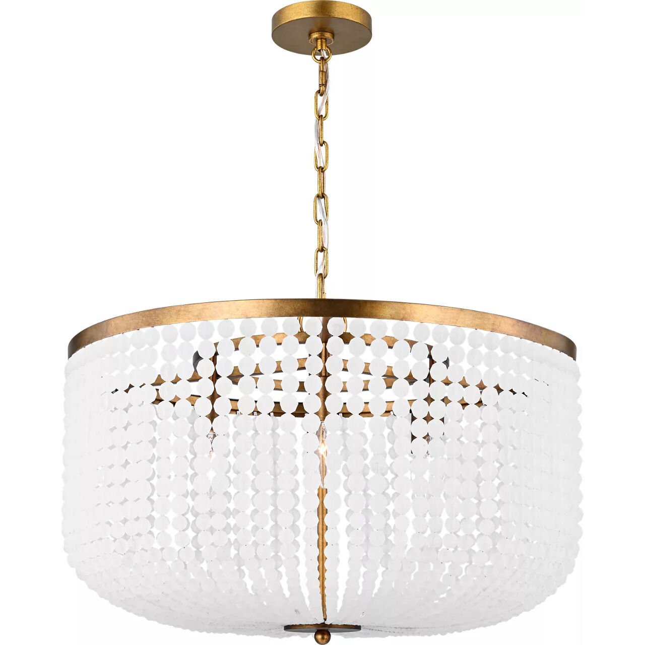 Christiane Lemieux Bellecour 8 Light 24 inch Vintage Gild Chandelier Ceiling Light