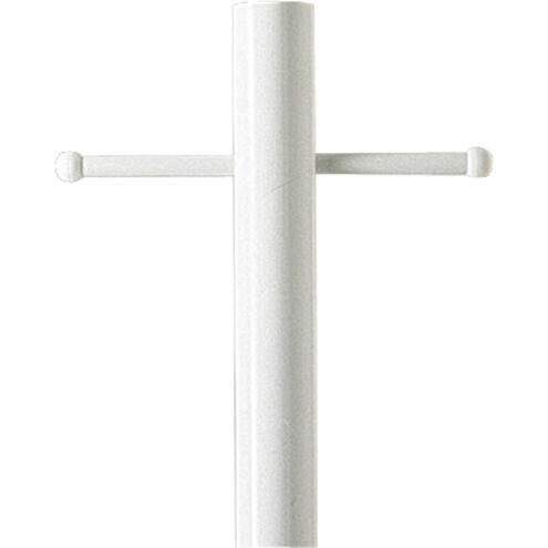 Post Lights & Accessories 84 inch White Aluminum Post
