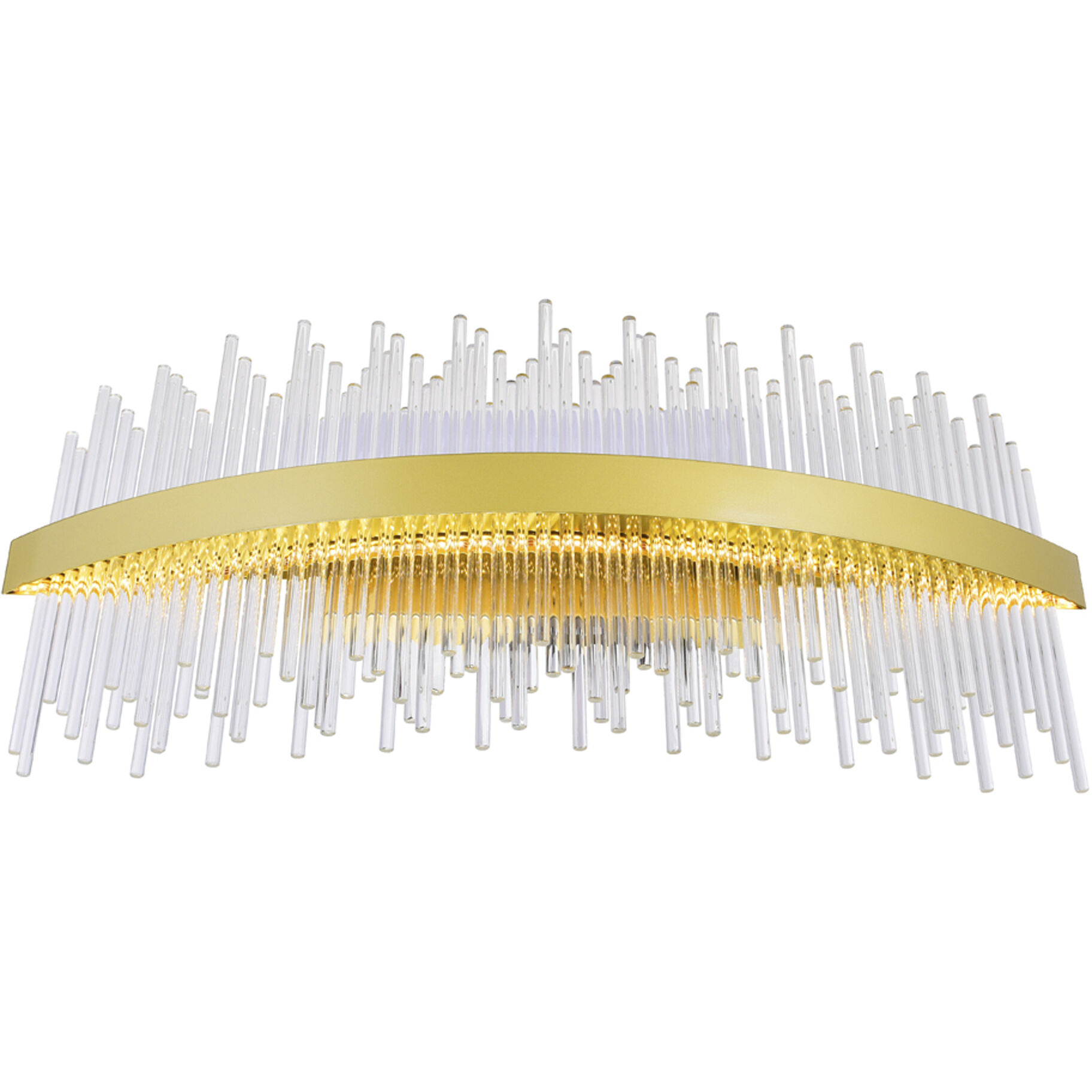 Genevieve LED 32 inch Medallion Gold Wall Light