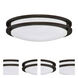 Sparc LED 14 inch Chrome Flush Mount Ceiling Light