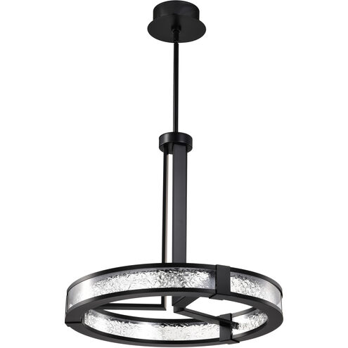 Darrow LED 24 inch Matte Black Pendant Ceiling Light