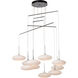 Clouds 10 Light 41.7 inch Vintage Platinum Mobile Pendant Ceiling Light