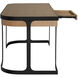Hamilton 68 X 30 inch White Oak Desk