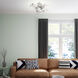 Circulo 4 Light 24 inch Polished Chrome Flush Mount Ceiling Light
