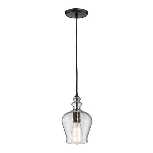 LaPorte 1 Light 6 inch Oil Rubbed Bronze Mini Pendant Ceiling Light