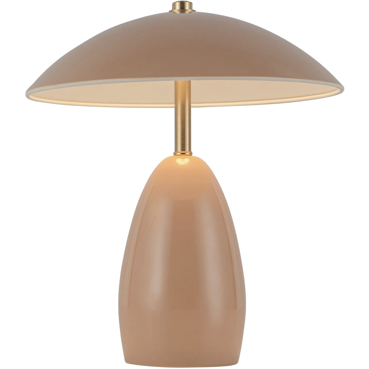 Alora Mood Poppy 10.63 inch 3.00 watt Peach Table Lamp Portable Light