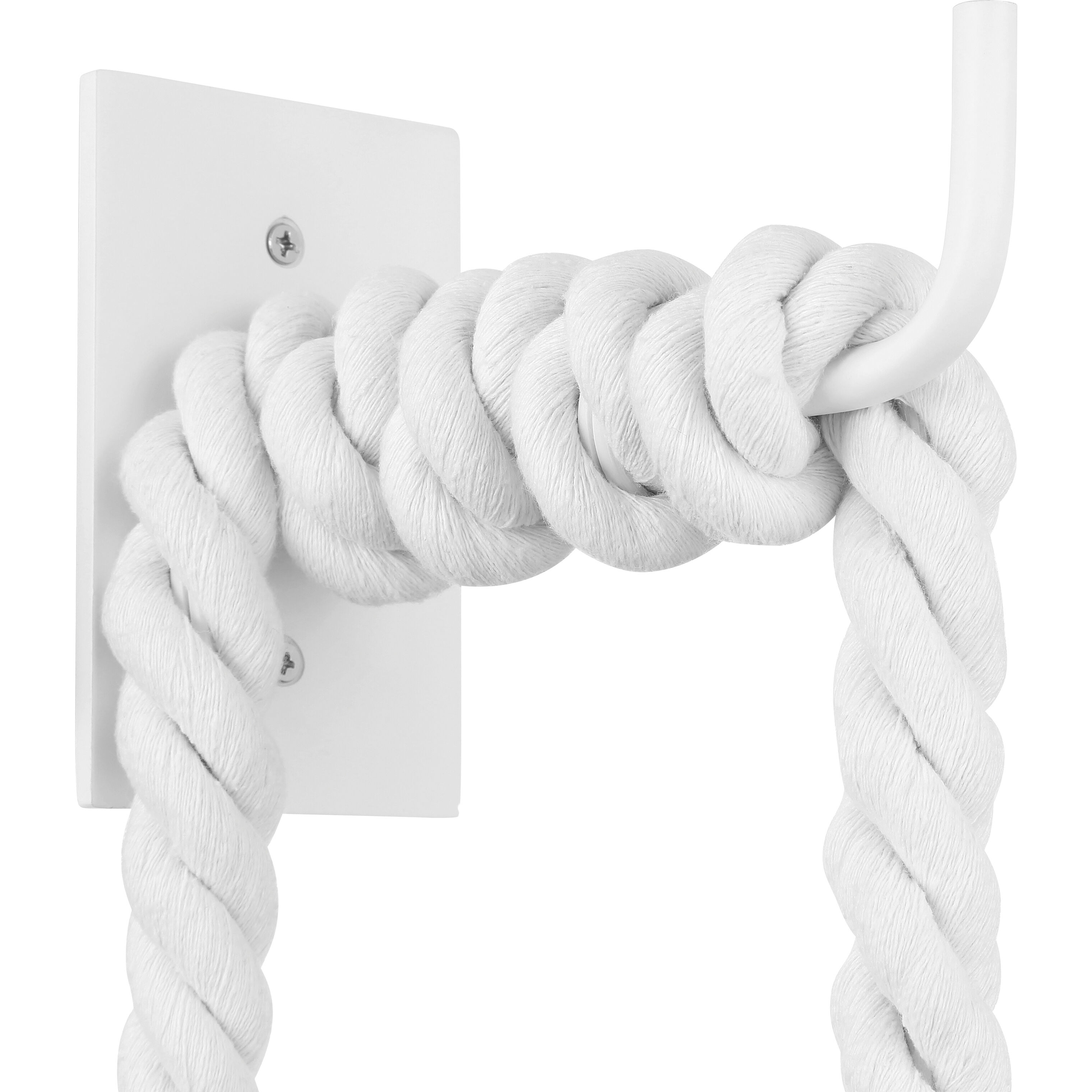 Lodelle 1 Light 10 inch Matte White Wall Sconce Wall Light