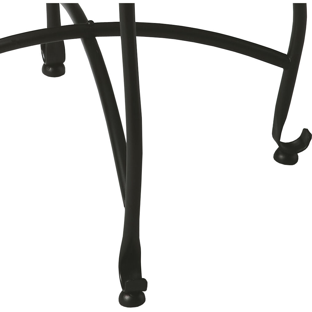 Moroccan Metal 16 X 16 inch Metalworks Serving Table