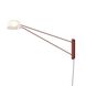 Ray 1 Light 6.25 inch Swing Arm Light/Wall Lamp