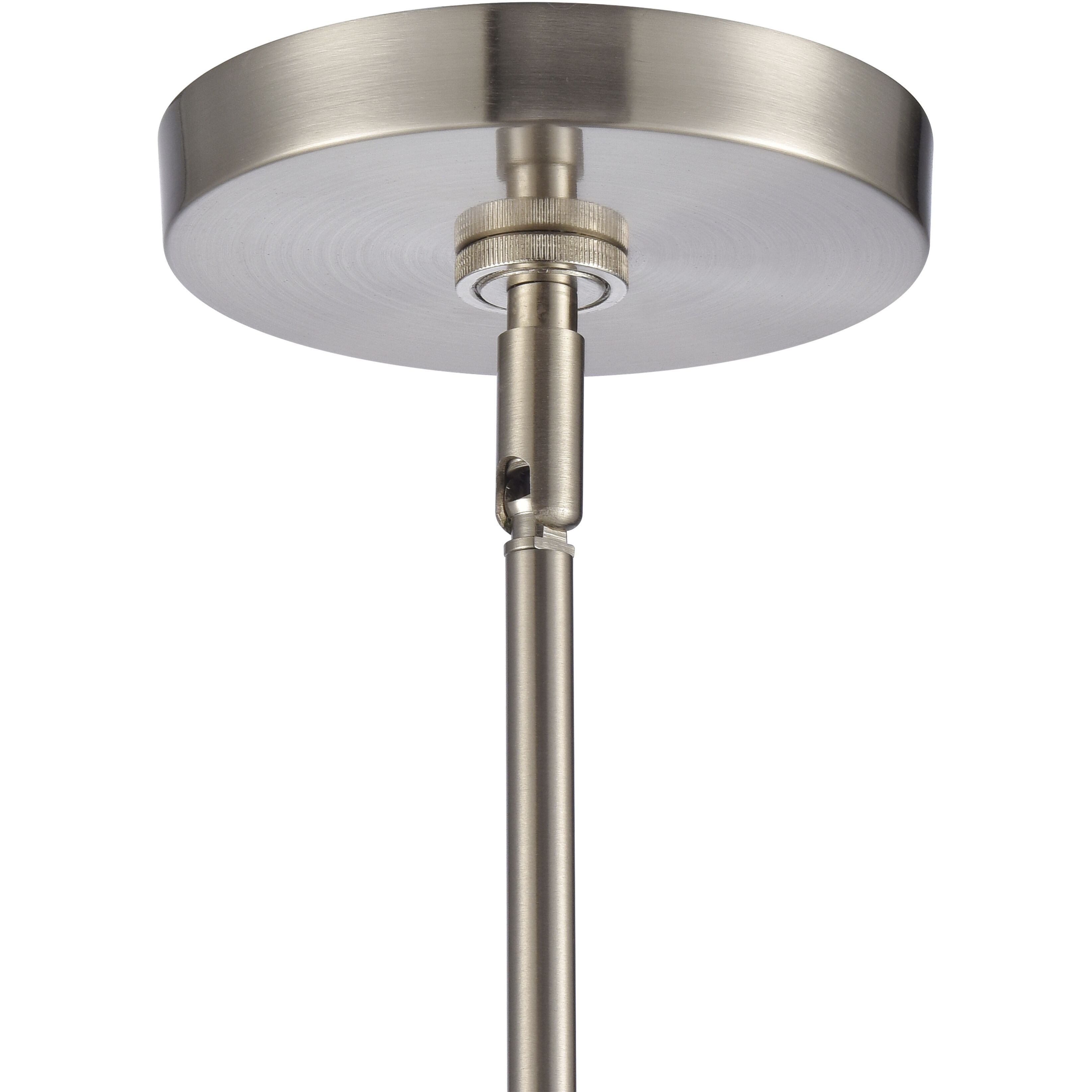 Alice 1 Light 16 inch Satin Nickel Pendant Ceiling Light