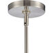 Alice 1 Light 16 inch Satin Nickel Pendant Ceiling Light