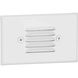 LED Step Lights 120 4.5 watt Satin White Indoor/Outdoor Step Light, Progress LED