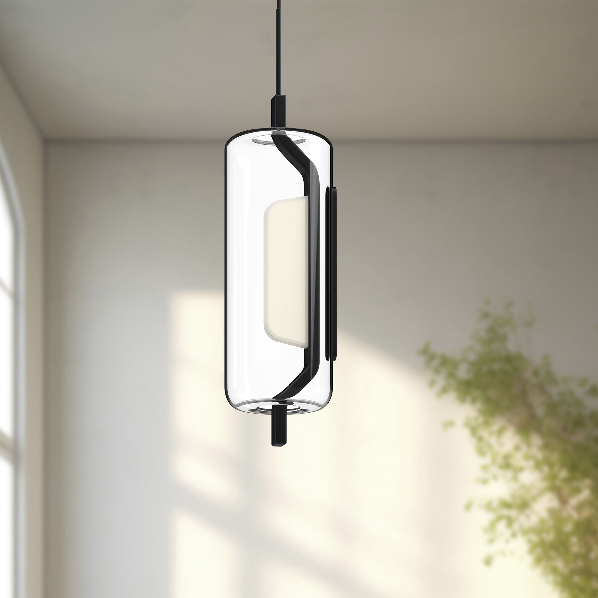 Hilo Pendant Ceiling Light in Black