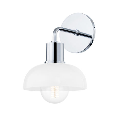 Kyla 1 Light 7 inch Polished Chrome Bath Bracket Wall Light