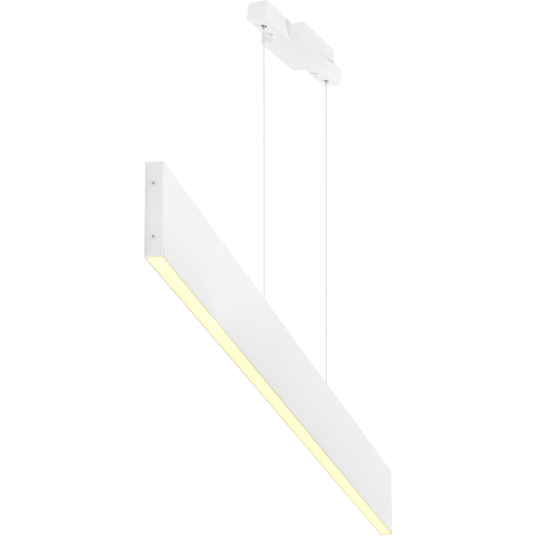 Krista LED 47 inch Satin White Pool Table Light Ceiling Light
