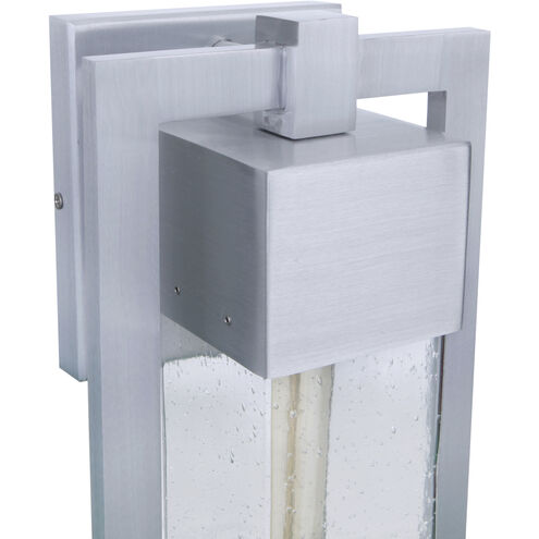 Perimeter Outdoor Wall Mount in Satin Aluminum, Large
