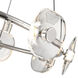 Ziva Celestia 32 inch 4.00 watt Chrome Chandelier Ceiling Light