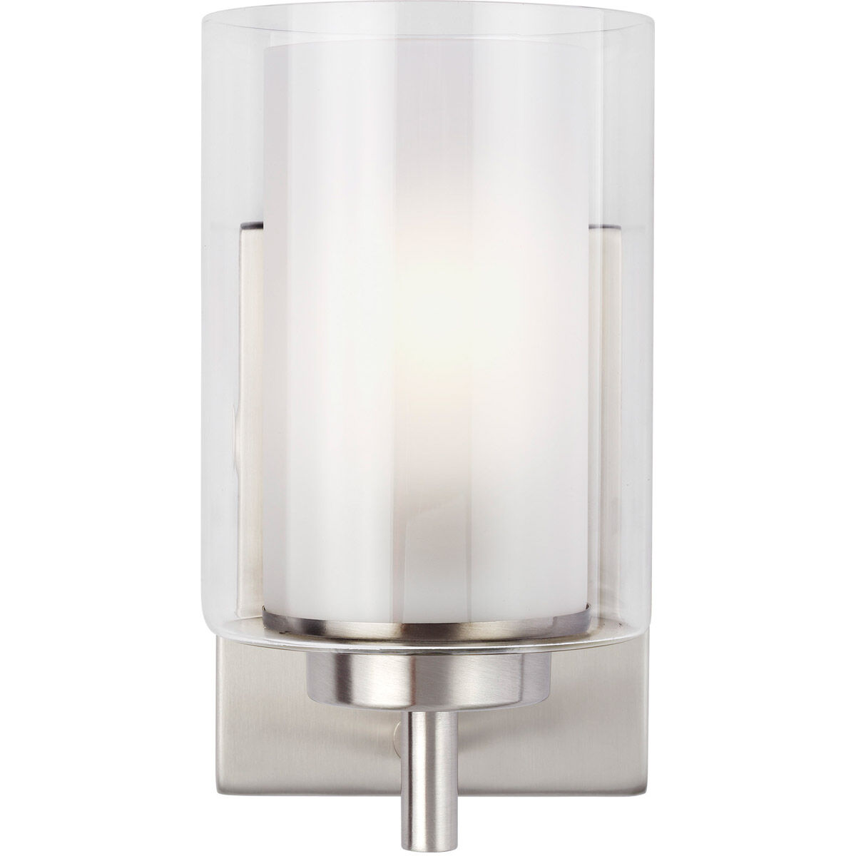 Elmwood Park 1 Light 4.5 inch Brushed Nickel Bath Vanity Wall Sconce Wall Light