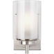 Elmwood Park 1 Light 4.5 inch Brushed Nickel Bath Vanity Wall Sconce Wall Light