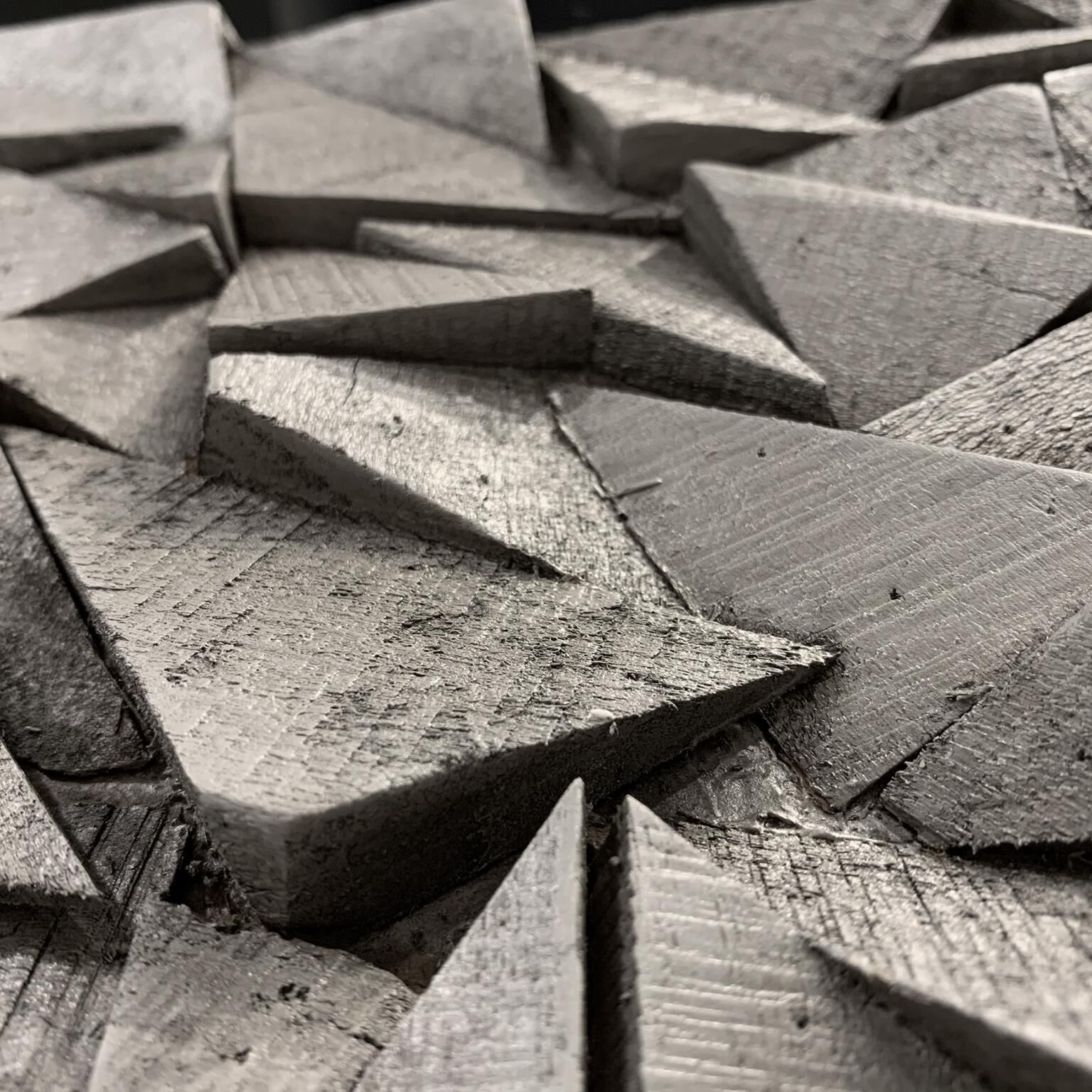 Pablo 48 X 36 inch Gray Mirror