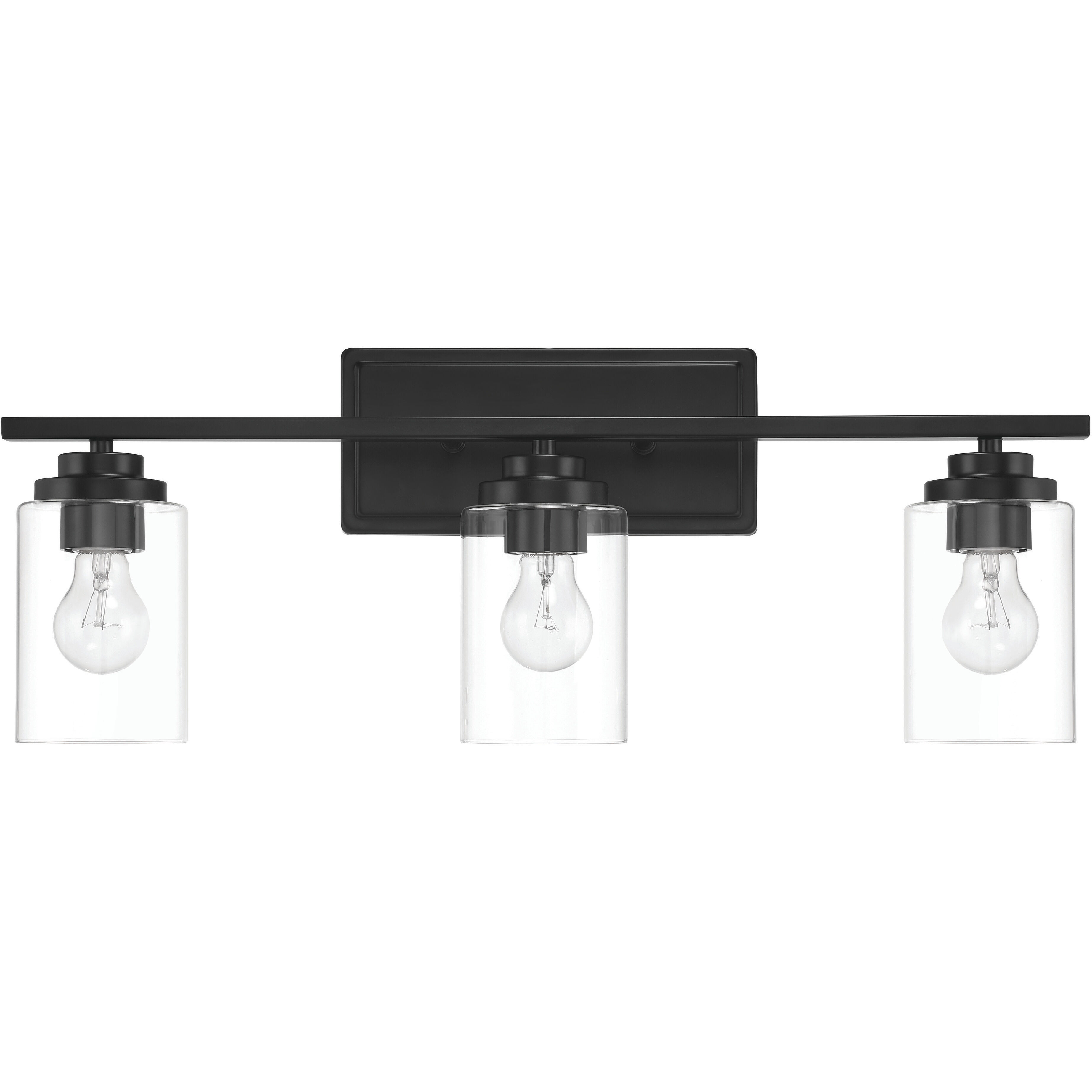 Clark 3 Light 24.75 inch Bathroom Vanity Light