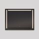 Skylight 48 X 48 inch Black LED Lighted Mirror, Vanita by Oxygen