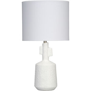 Flinstone 23.25 inch 100.00 watt White Table Lamp Portable Light