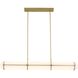 Canada Pendant Ceiling Light in Satin Brass