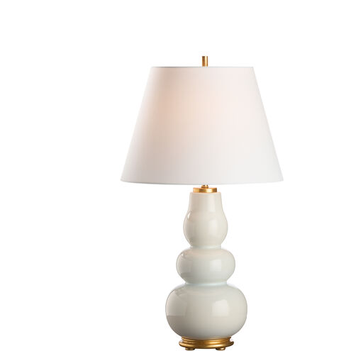 Denise 21 inch 100.00 watt White/Cream and Gold Table Lamp Portable Light
