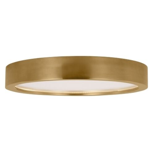 Kelly Wearstler Cerne LED 13 inch Natural Brass Flush Mount Ceiling Light in 120V