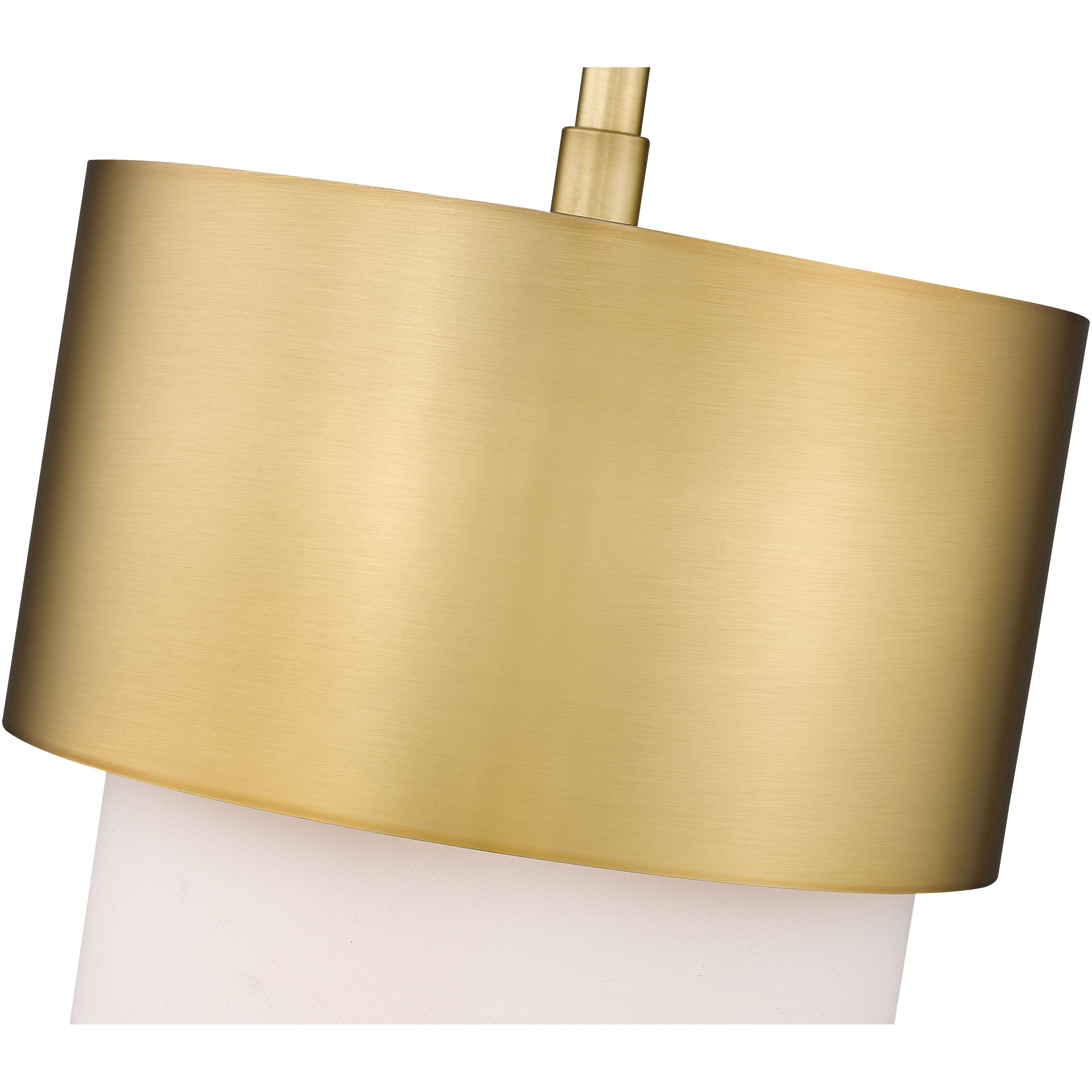 Counterpoint 1 Light 7.25 inch Modern Gold Pendant Ceiling Light