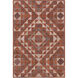 Ranch 90 X 60 inch Brown and Black Area Rug, Leather