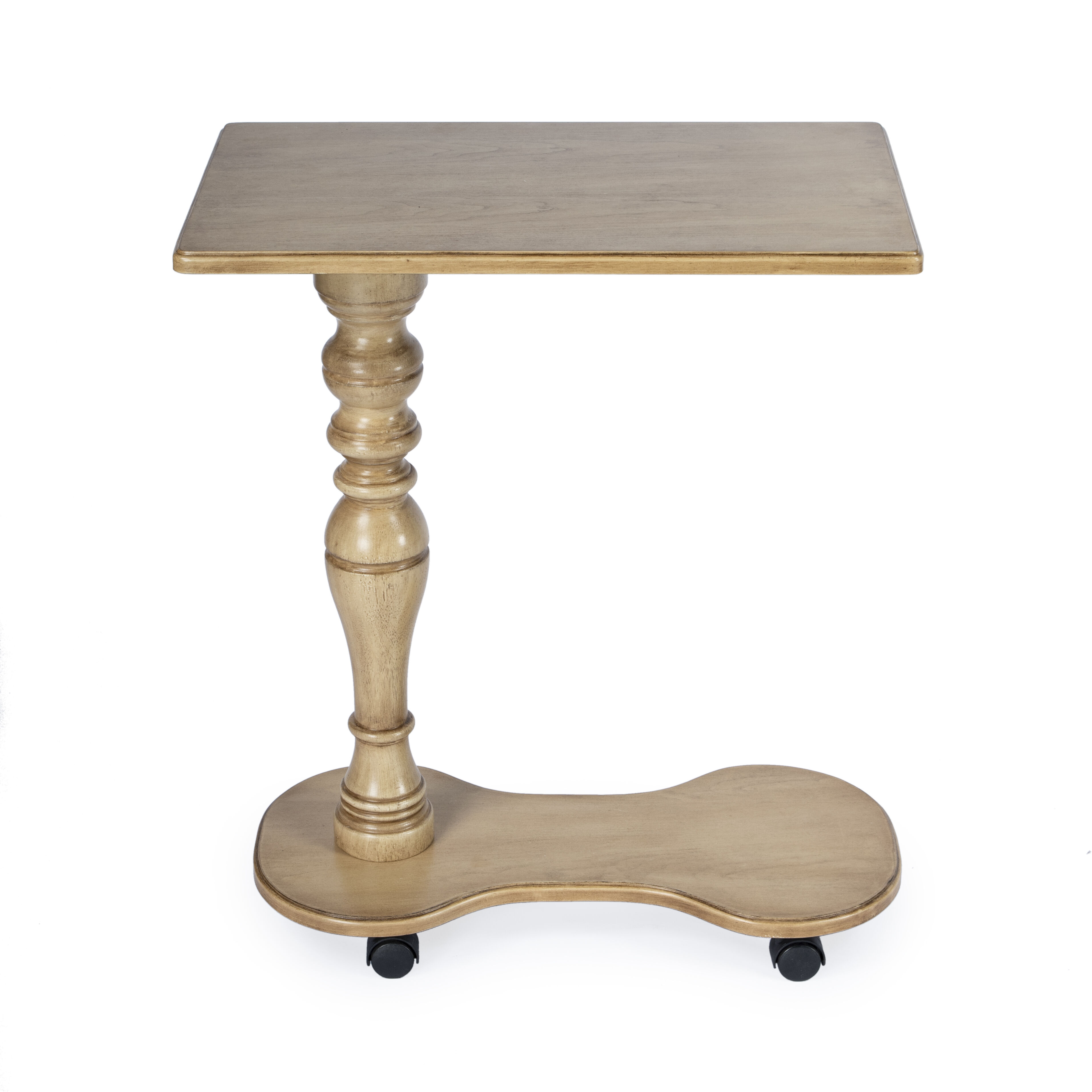 Mabry Mobile Tray Table in Beige