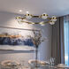 Milano Series 33.25 inch Antique Brass Chandelier Ceiling Light, Artisan Collection