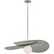 Windsor Smith Mahalo LED 32 inch Polished Nickel Tiered Pendant Ceiling Light