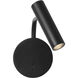 Enna 10.63 inch Matte Black Interior Reading Light Wall Light