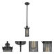 Austere Bleecker LED 6 inch Matte Black Pendant Ceiling Light