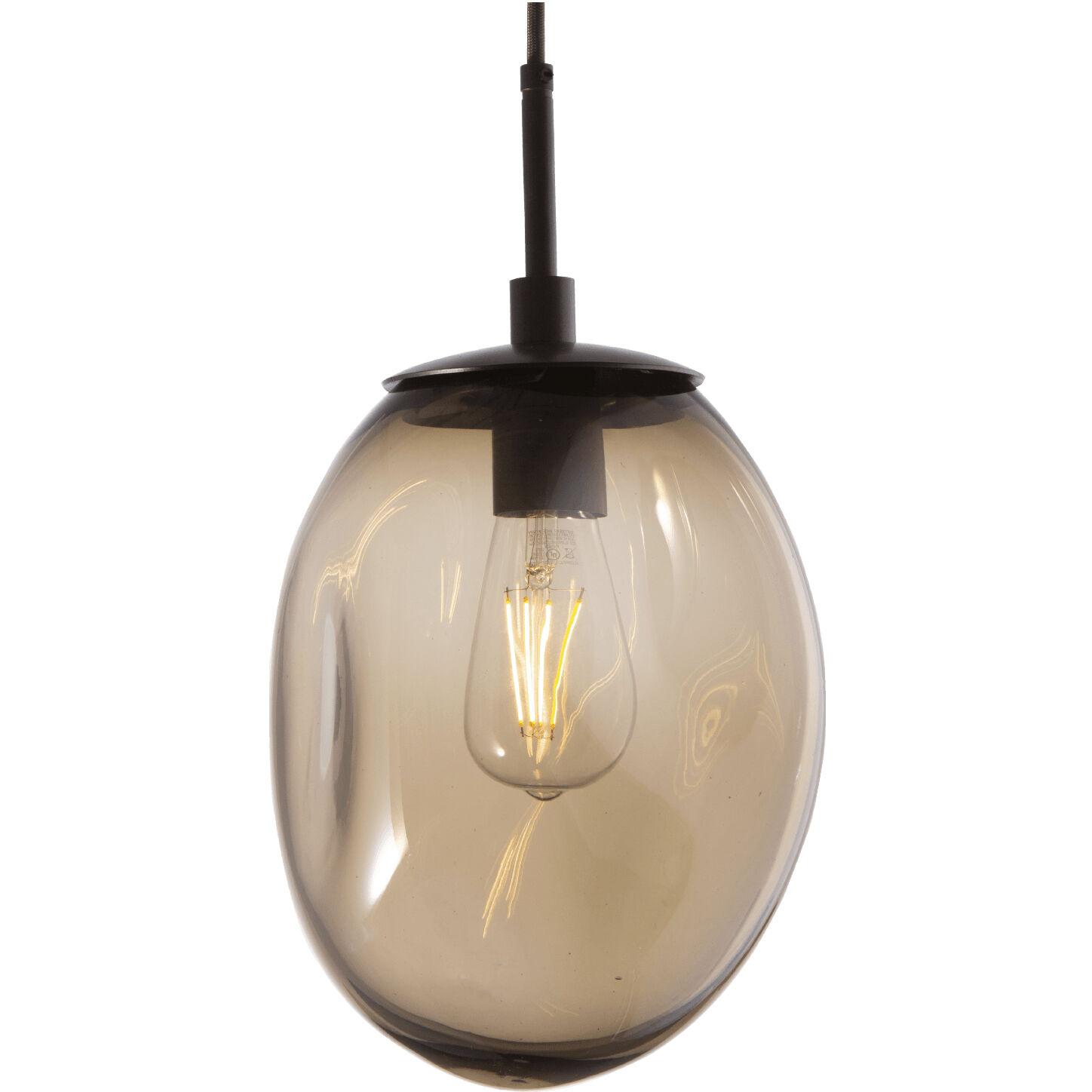 Meteo Incandescent 3 Light Beige Silver Chandelier Ceiling Light, Round Multi-Port