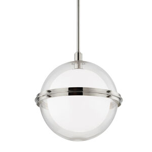 Northport 1 Light 18 inch Polished Nickel Pendant Ceiling Light