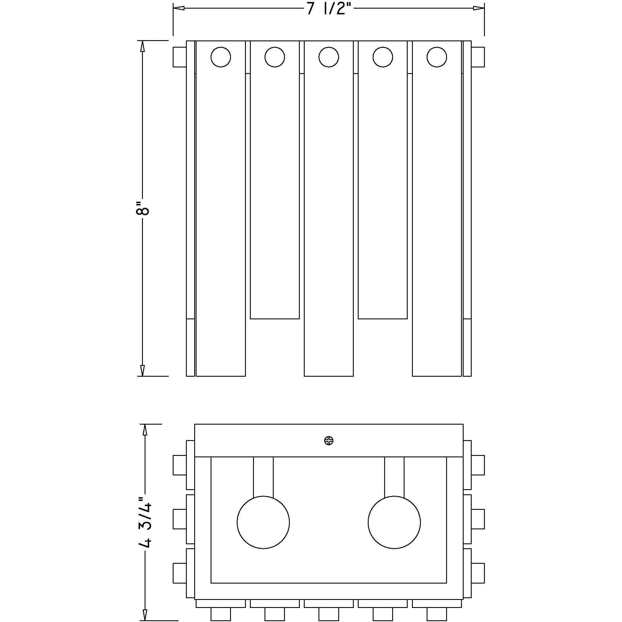 Viviana 2 Light 7.5 inch Polished Nickel Wall Sconce Wall Light