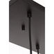 Richard June Sorelle 6 Light 48.35 inch Aged Iron Linear Chandelier Ceiling Light