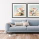 Florals Collection Red Framed Art