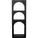 Aqueduct Matte Black Bookcase, A