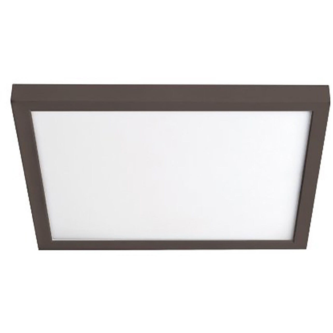 Square LED 11 inch Bronze Flush Mount Ceiling Light in 3000K, WAC Limited